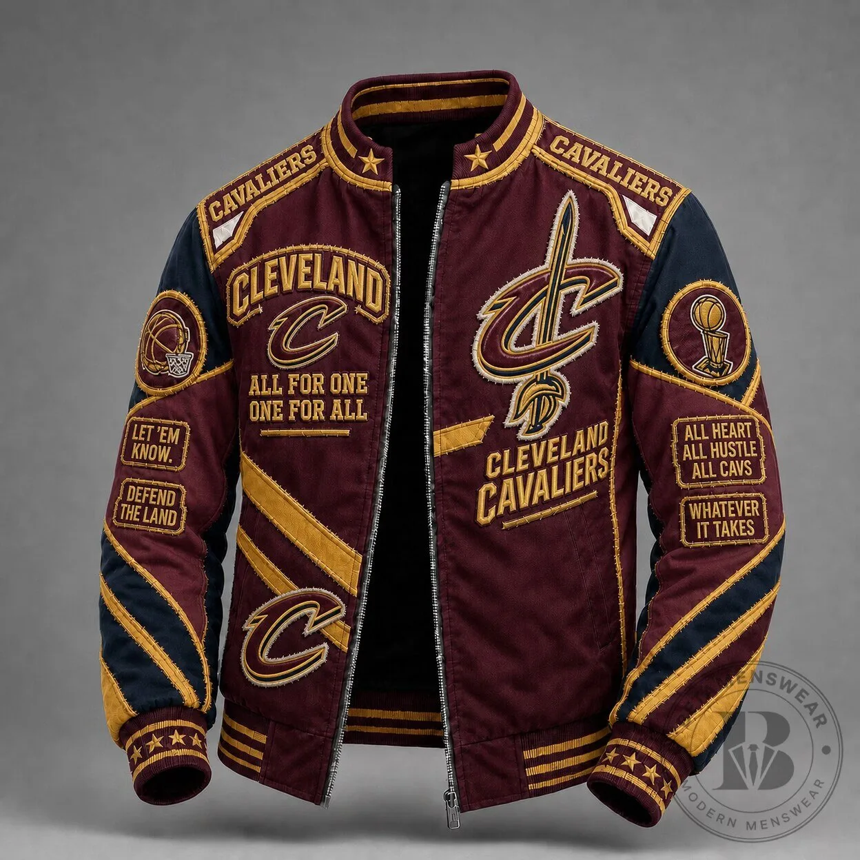 Cleveland Cavaliers All For One One For All Bomber Jacket