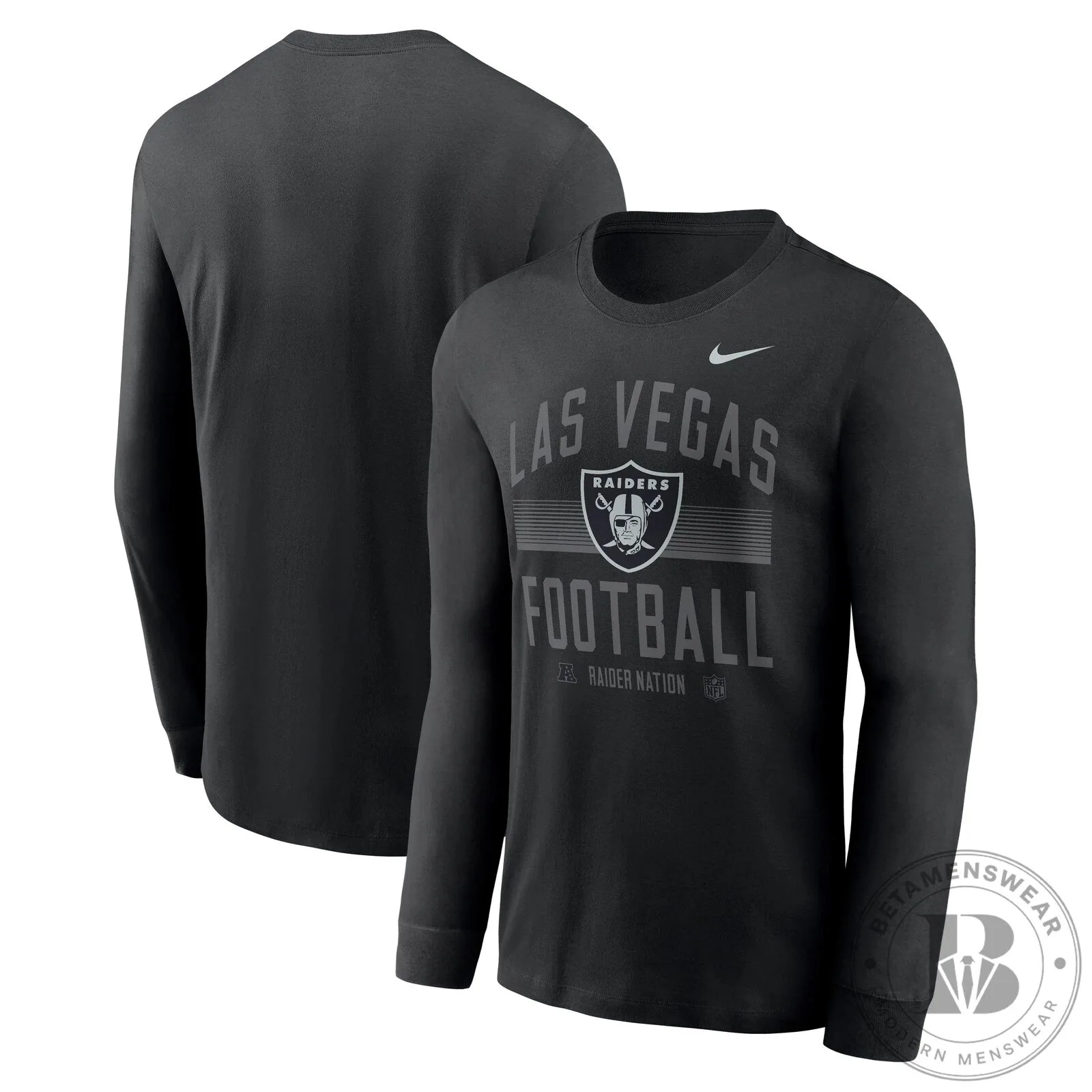 Las Vegas Raiders Football Raider Nation Long-Sleeve T-Shirt
