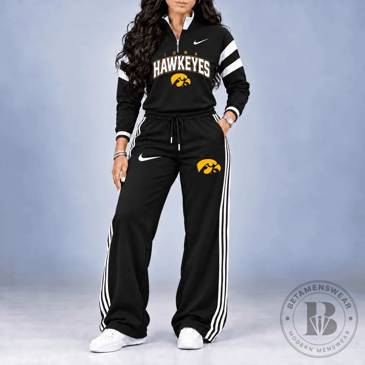 Iowa Hawkeyes NCAA Game Day Quarter-Zip Sweatshirt