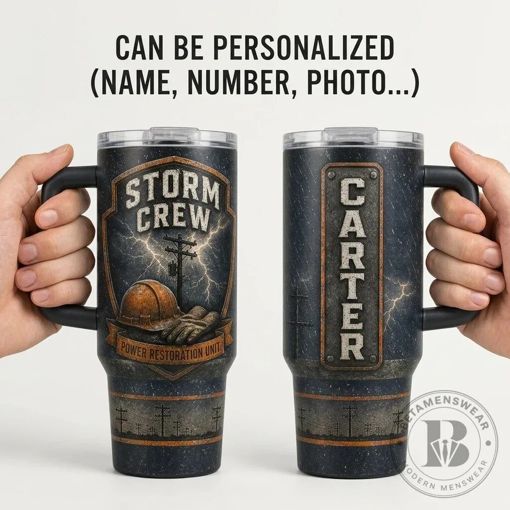 Storm Crew Lineman Power Restoration Unit Insulated Tumbler