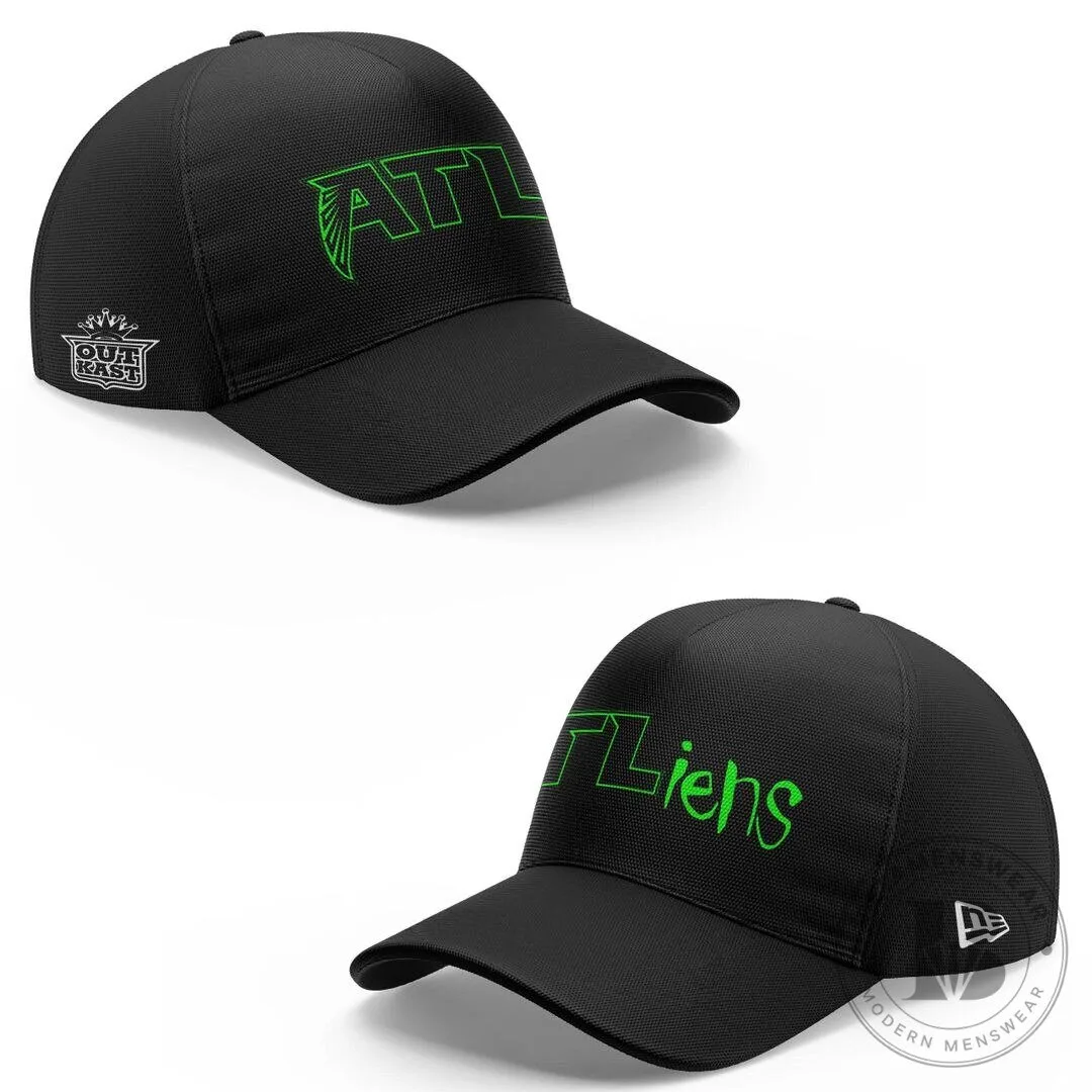 Black Hoodie featuring OutKast's ATLiens Album Cover Art 9 Black Hoodie featuring OutKast