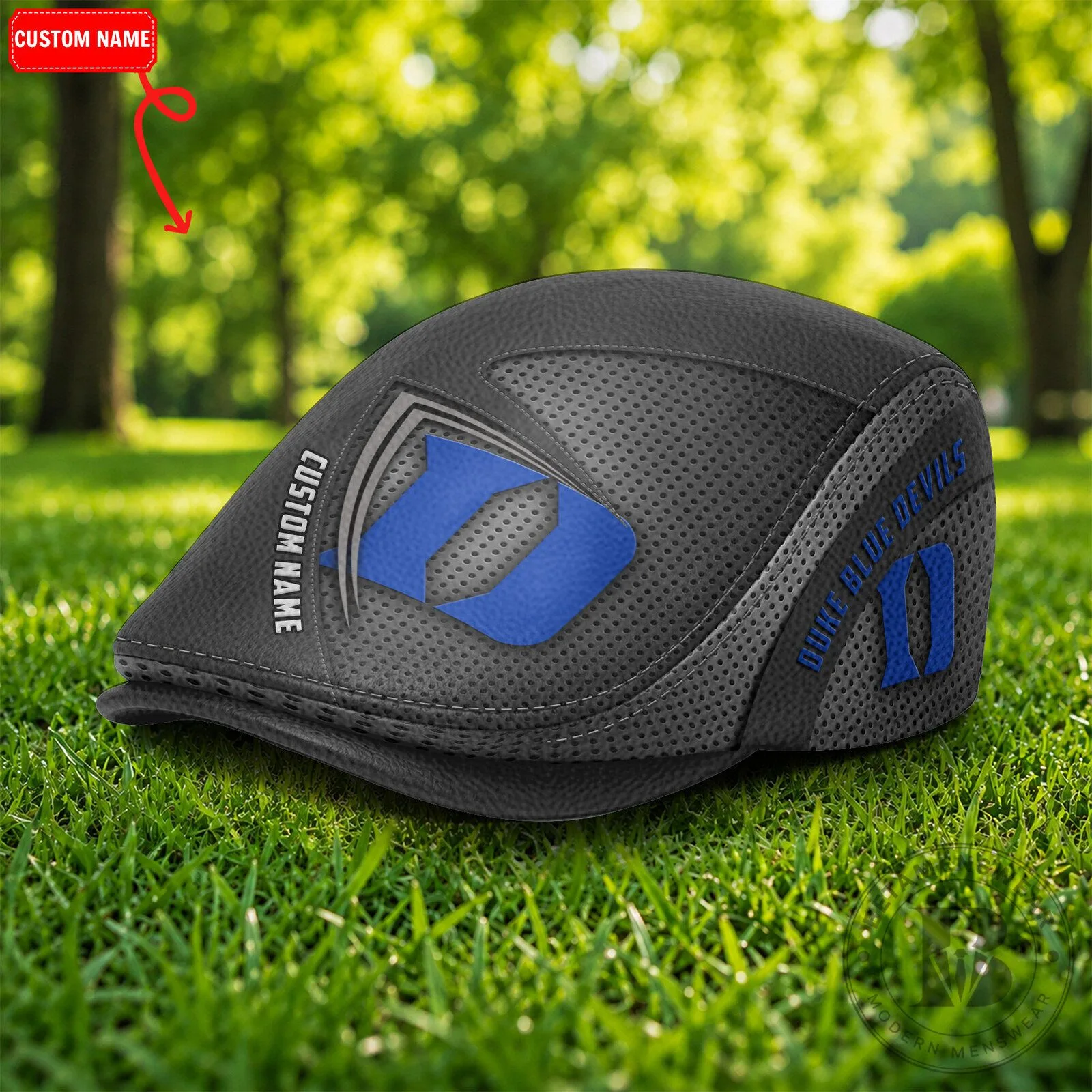 Duke Blue Devils NCAA Custom Name Flat Cap
