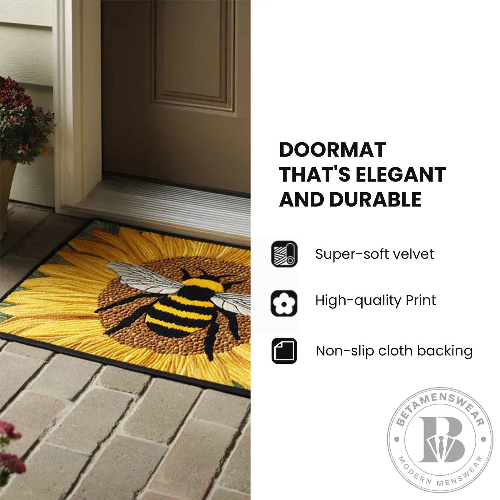 Frost Crystal Dragon Winter Wonderland Fantasy Art Doormat 5 Frost Crystal Dragon Winter Wonderland Fantasy Art Doormat