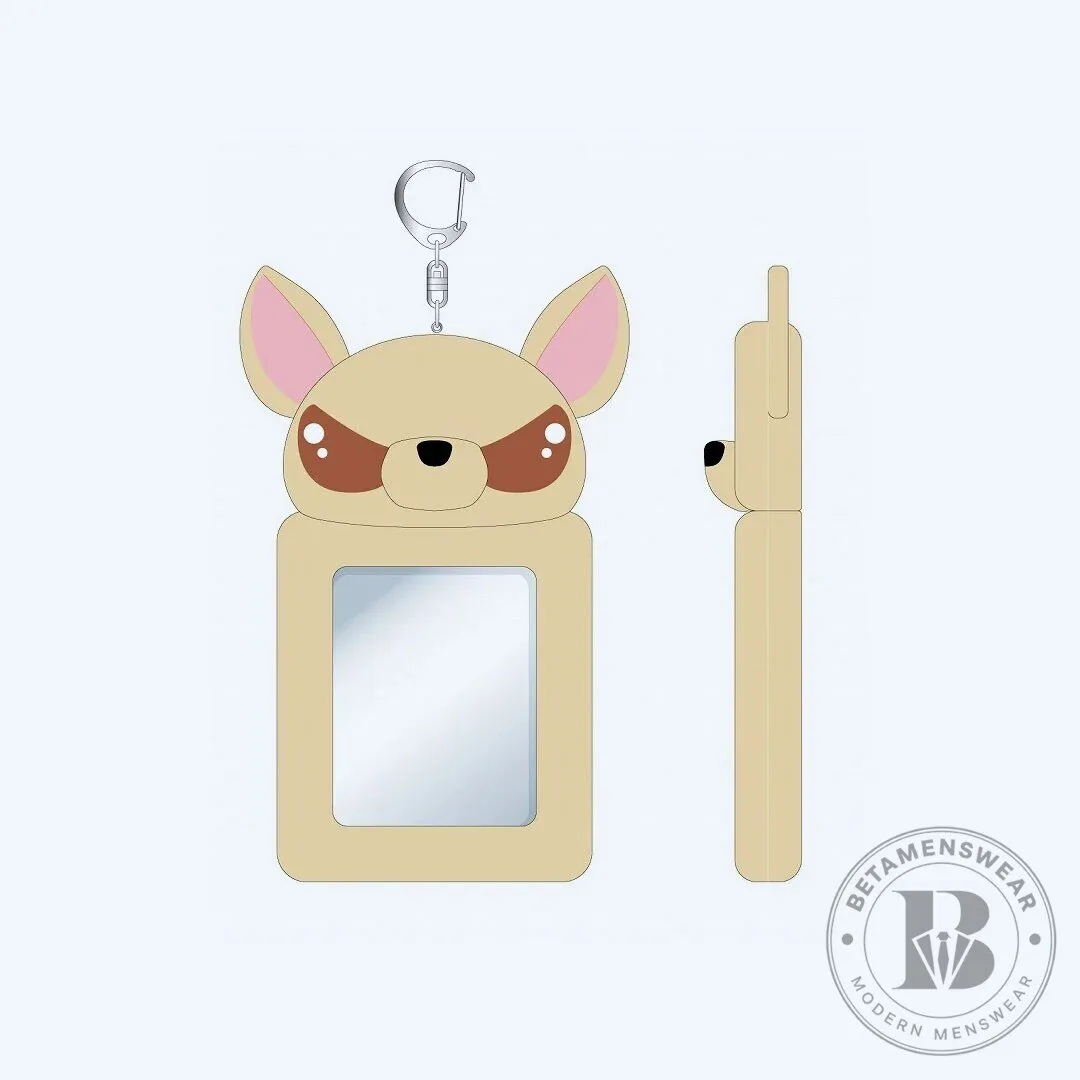 My Hero Academia Katsuki Bakugo Dog Plush Card Holder Keychain