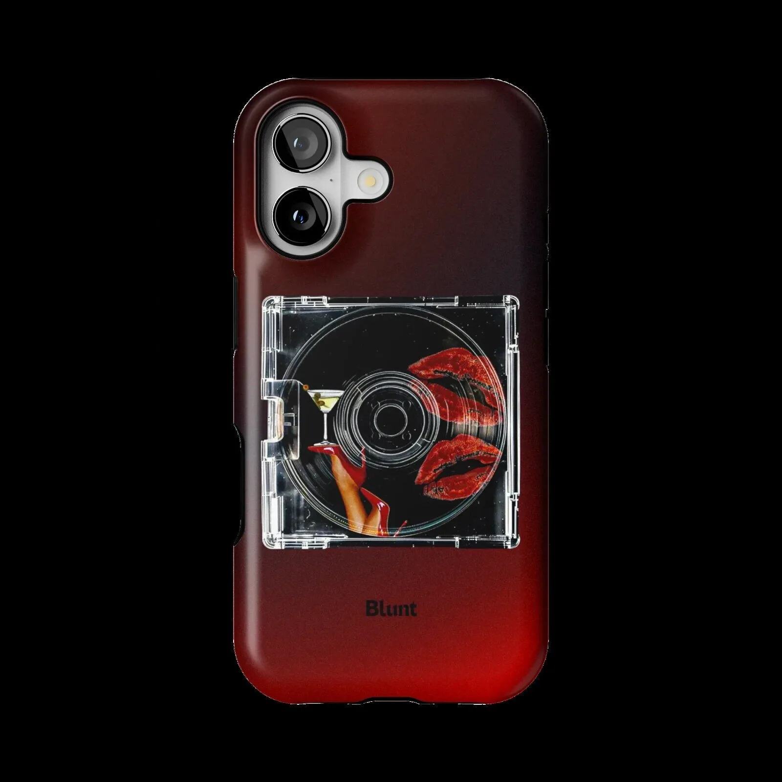 Blunt Cherry Mix Album Cover Art Design iPhone Case