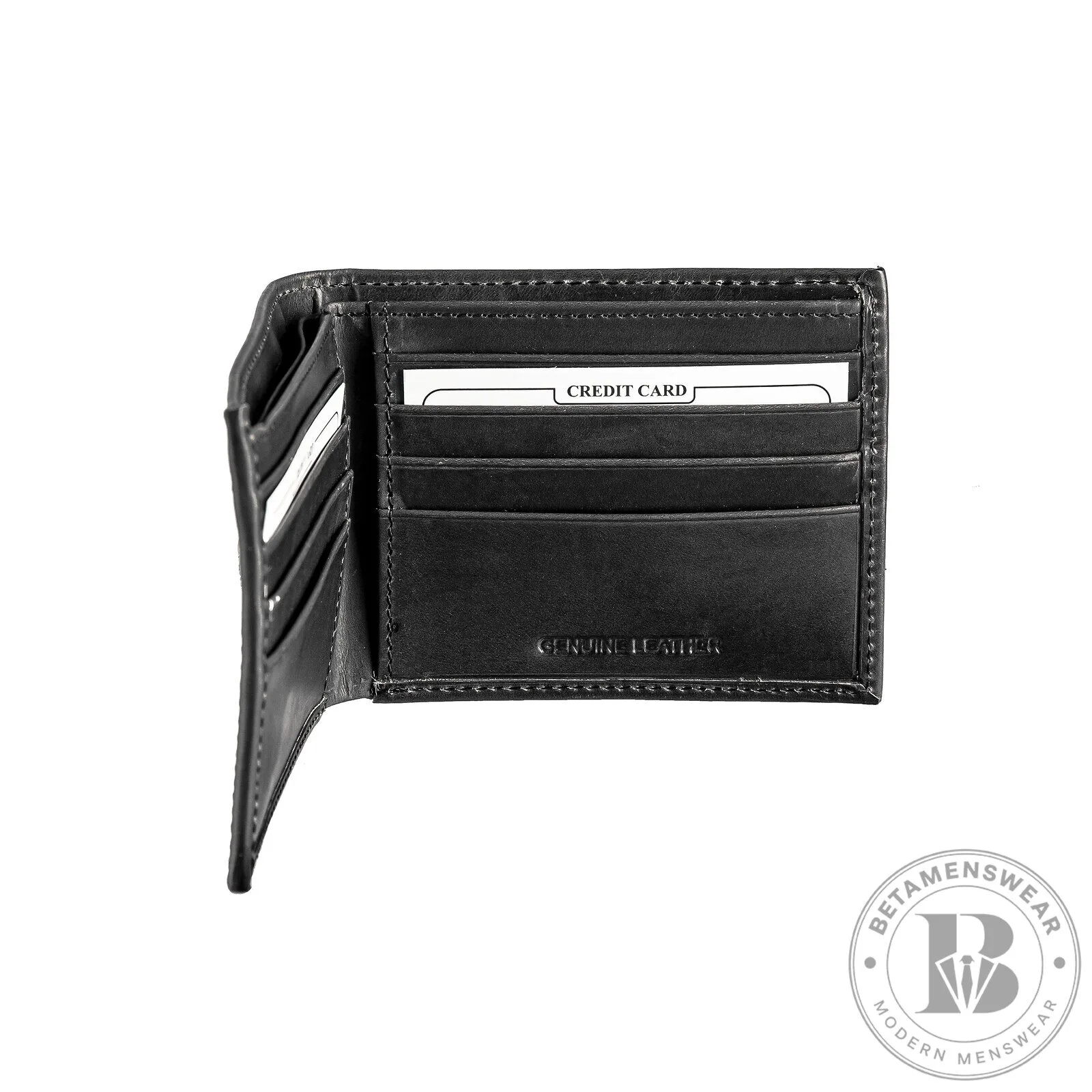 Michigan State Spartans Football Team Logo Black Bi-Fold Wallet 14 Michigan State Spartans Football Team Logo Black Bi-Fold Wallet
